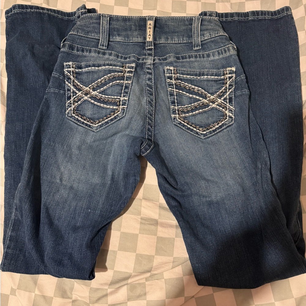 Ariat Women's Boot Cut Jeans in Classic Blue